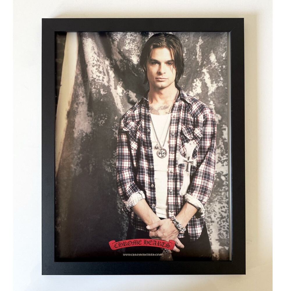 Chrome Hearts Poster framed 9x11